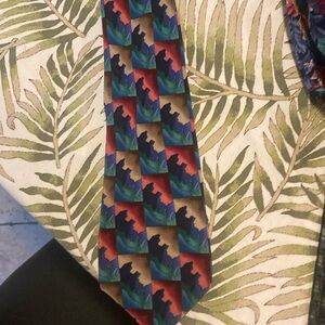 Jerry Garcia silk neck tie “ Dawn at the Ritz Carlton“